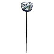 Candle Stakes Apex Black Steel 23-13/16 in. H Decorative Garden Stakes DE3208